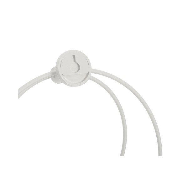 Sieninis metalinis rankšluosčių laikiklis Loop - Hübsch-image-3