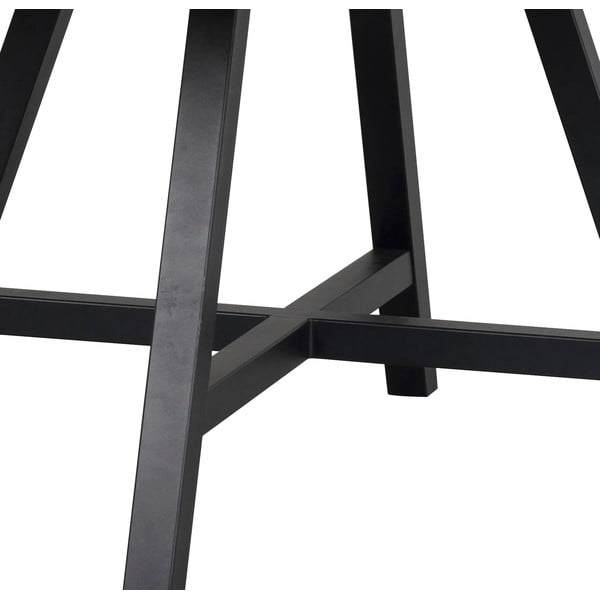 Apvalus valgomojo stalas su ąžuoliniu stalviršiu 150x150 cm Carradale - Rowico-image-2