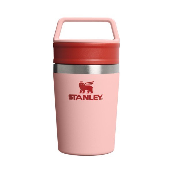 Persikų spalvos iš nerūdijančio plieno termo puodelis 230 ml Café-To-Go Travel Mug Peach Rose – Stanley