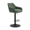 Žalios spalvos baro taburėtės 2 vnt. (sėdynės aukštis 69 cm) Avola – Unique Furniture