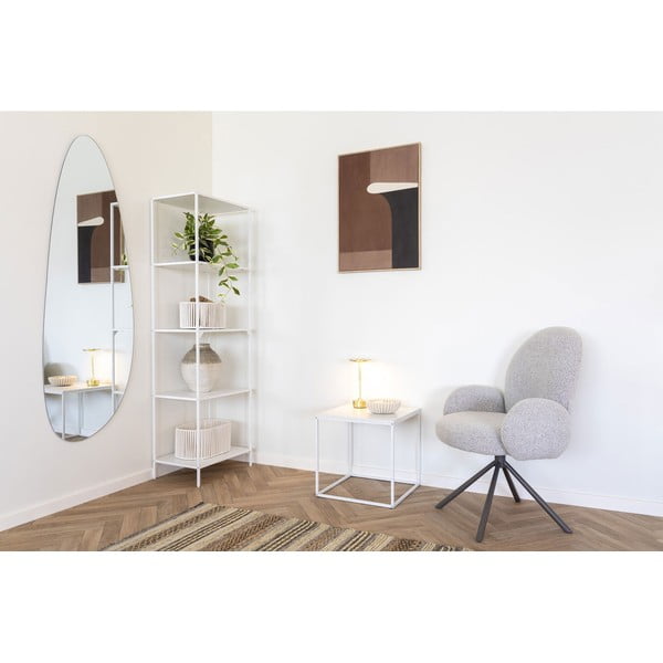 Knygų spinta  baltos spalvos 51x170 cm Vita – House Nordic-image-3