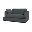 Pilkos spalvos krėslas iš kordinio velveto Mobby – Scandic