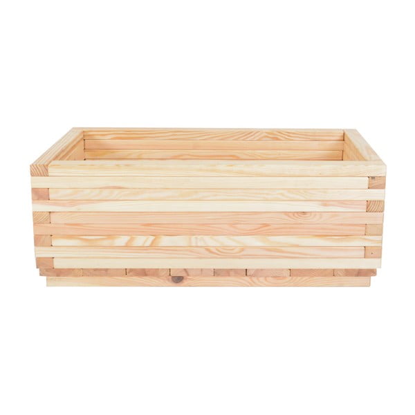 Iš medienos vazonas gėlėms 100 cm Maxi – Rojaplast