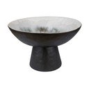Juodos spalvos/dramblio kaulo spalvos iš akmens masės dubuo ø 31,5 cm By Hand  – Mette Ditmer Denmark
