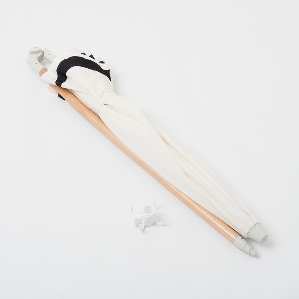 Juodai baltas skėtis ø 155 cm Casa Marbella - Sunnylife-image-3