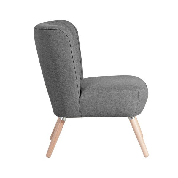 Antracito spalvos fotelis "Max Winzer Neele Duro Anthracite-image-2