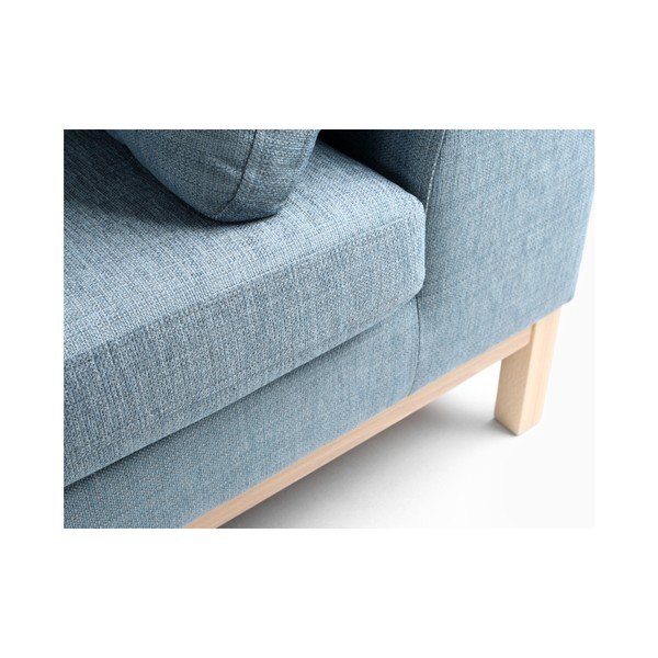 "Custom Form Ambient" pilka ir kaimiška trijų vietų sofa-image-2