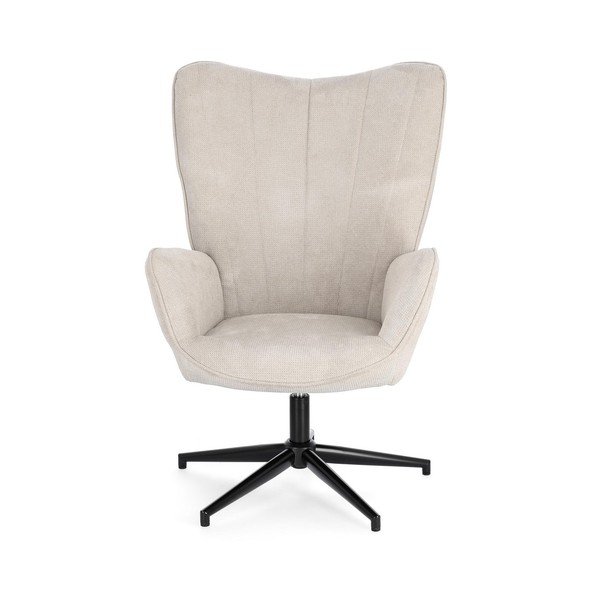 Smėlio spalvos pasukamas krėslas Inas – Bizzotto-image-2