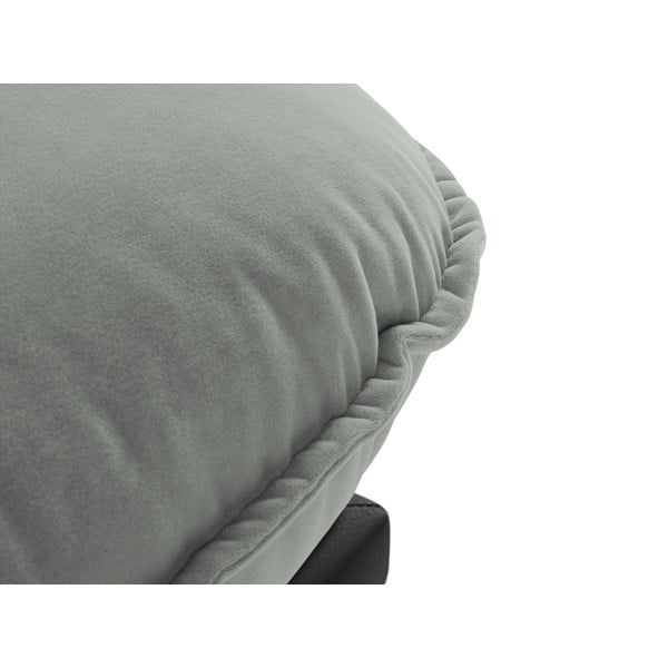 Iš velveto krėslas pilkos spalvos Auguste – Interieurs 86-image-1