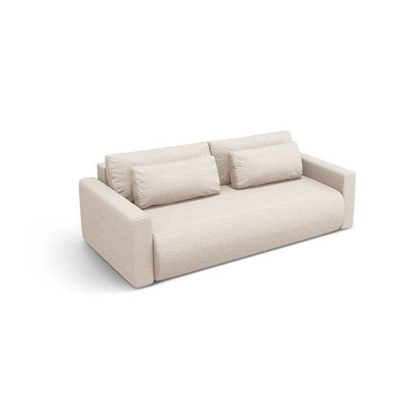 Smėlio spalvos sulankstoma/su sandėliavimo vieta sofa 238 cm Belfast – Cosmopolitan Design-image-4