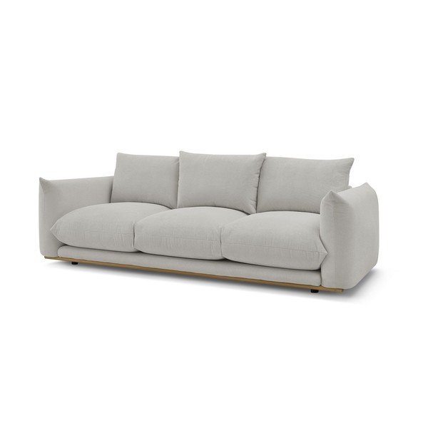 Sofa šviesiai pilkos spalvos 265 cm Ernest – Bobochic Paris-image-3