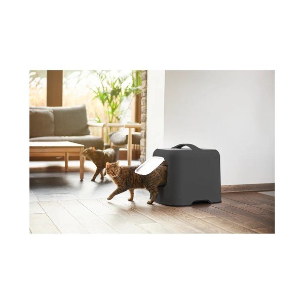 Kačių kraiko padėklas ir samtelių rinkinys antracito spalvos Biala – Rotho-image-3