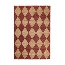 Rankų darbo terakotos spalvos iš džiuto mišinio kilimas 60x230 cm Effie Diamond – Flair Rugs