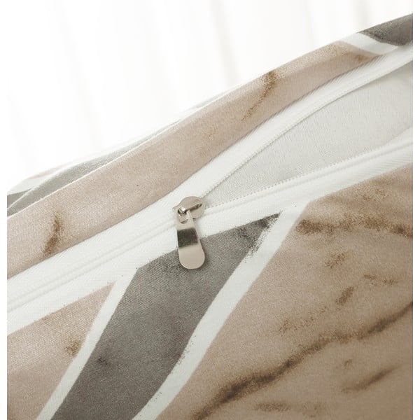 Iš mikrosatino viengulė patalynė šviesiai rudos spalvos 6 dalių 140x200 cm Marco – My House-image-2