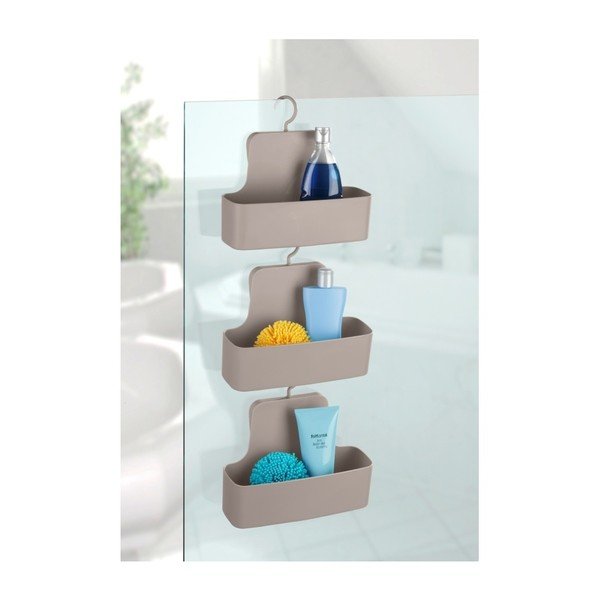 Smėlio spalvos dušo lentyna Wenko Barcelona-image-3