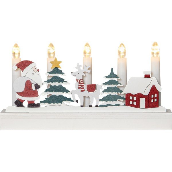LED žvakidė reikia baterijų (aukštis 14,5 cm) Billy – Star Trading