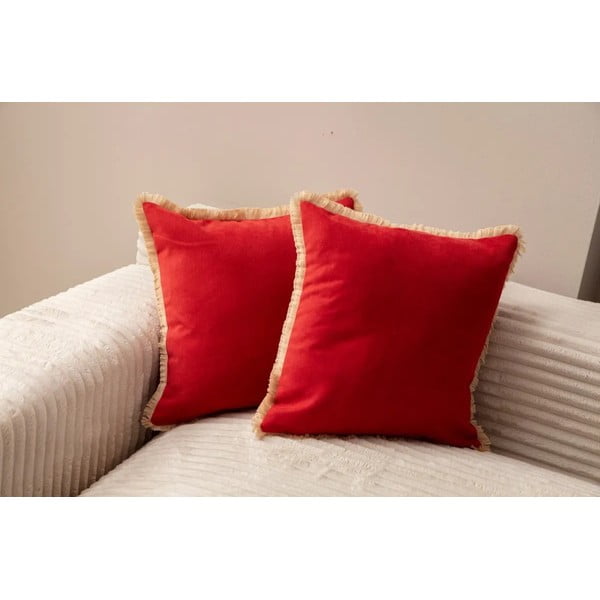 Dekoratyviniai pagalvių užvalkalai 2 vnt. 43x43 cm Sacakli – Mioli Decor-image-1