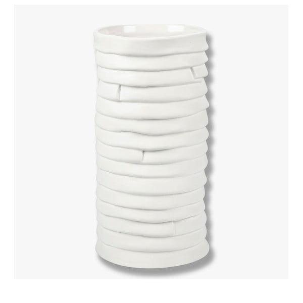 Vaza baltos spalvos iš porceliano Ribbon – Mette Ditmer Denmark