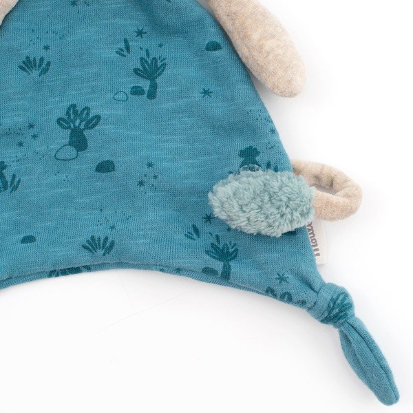 Mėlynas miegamojo kilimėlis Elephant - Moulin Roty-image-2