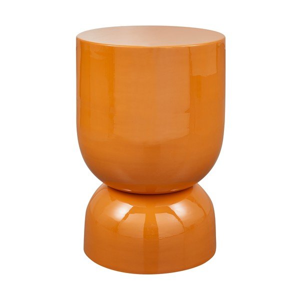 Apvalios formos šoninis stalas iš metalo ø 32 cm Hekla – WOOOD