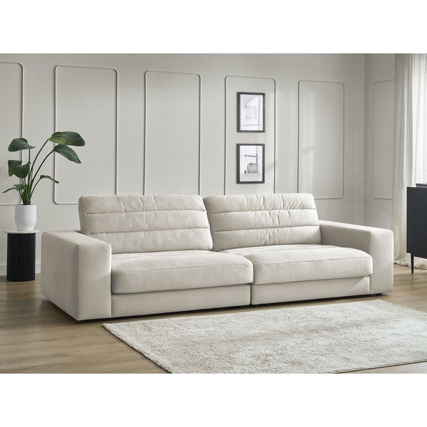 Smėlio spalvos sofa iš velveto 276 cm Sierra – Bobochic Paris-image-1