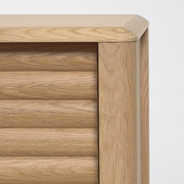 Ąžuolo medienos TV spintelė Kave Home Lenon-image-1