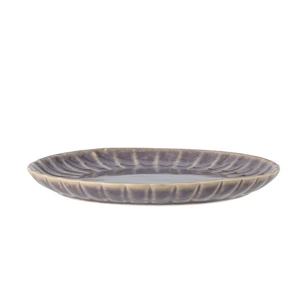 Tamsiai violetinės spalvos iš akmens masės lėkštė ø 27 cm Latina – Bloomingville-image-3