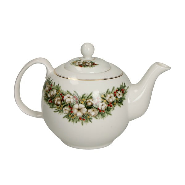 Porcelianinis arbatinukas su kalėdiniu motyvu Brandani Teiera Batuffoli