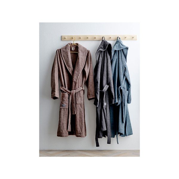 Mėlynas chalatas iš ekologiškos medvilnės Södahl, dydis S/M-image-2