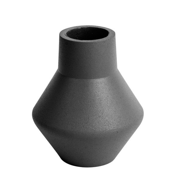 Juoda vaza PT LIVING Nimble Angled, ⌀ 9 cm