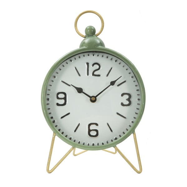 Žalios spalvos stalinis laikrodis su auksinėmis detalėmis Mauro Ferretti Glam