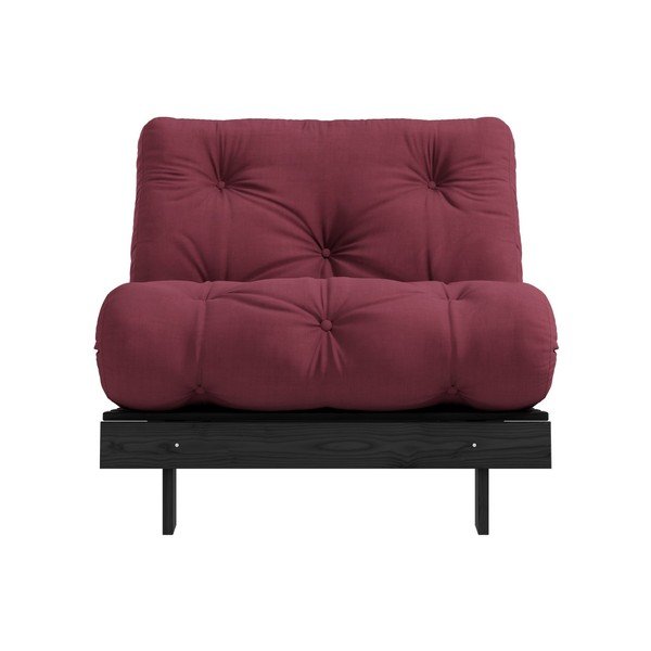 Modulinis krėslas Karup Design Roots Black/Bordeaux-image-1