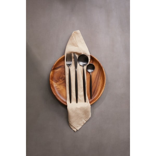 Stalo įrankiai juodos spalvos iš nerūdijančio plieno 16 vnt. Modern retro – Premier Housewares-image-3