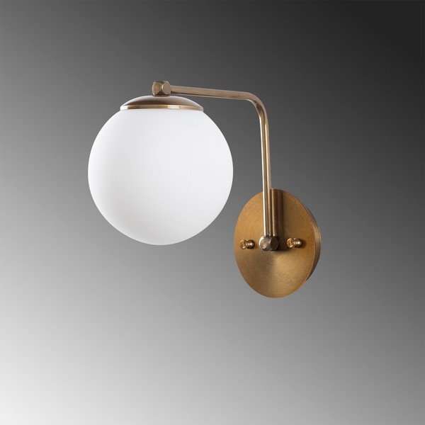 Sieninė lempa auksinės spalvos ø 15 cm Daisy – Opviq lights-image-3