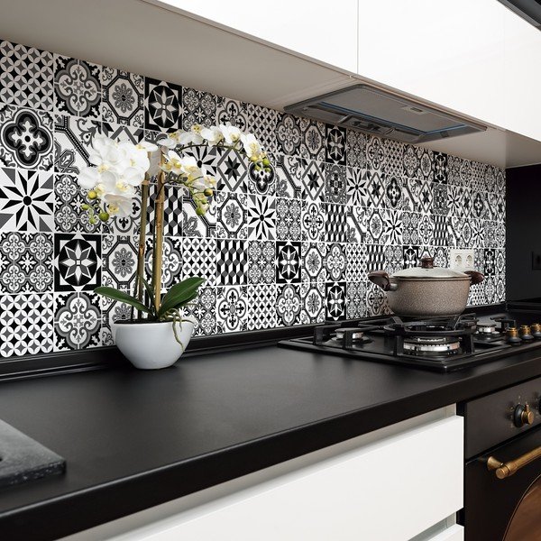 24 sienų lipdukų rinkinys Ambiance Chikito, 10 x 10 cm-image-2