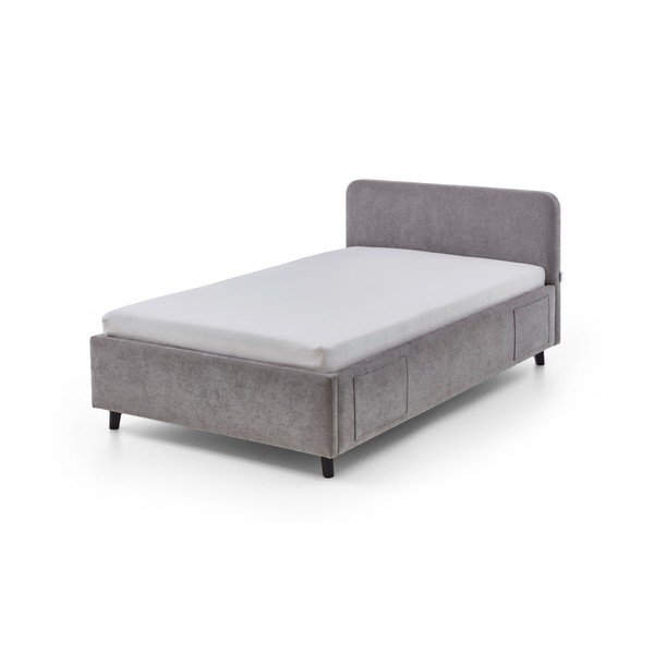 Pilkos spalvos vaikiška lova be grotelių 120x200 cm Cosy – Meise Möbel-image-4
