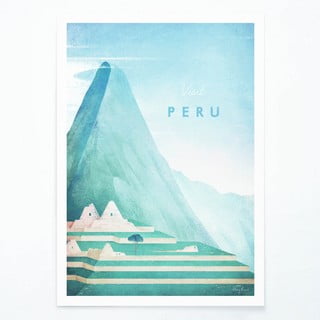 Plakatas Travelposter Peru, 30 x 40 cm