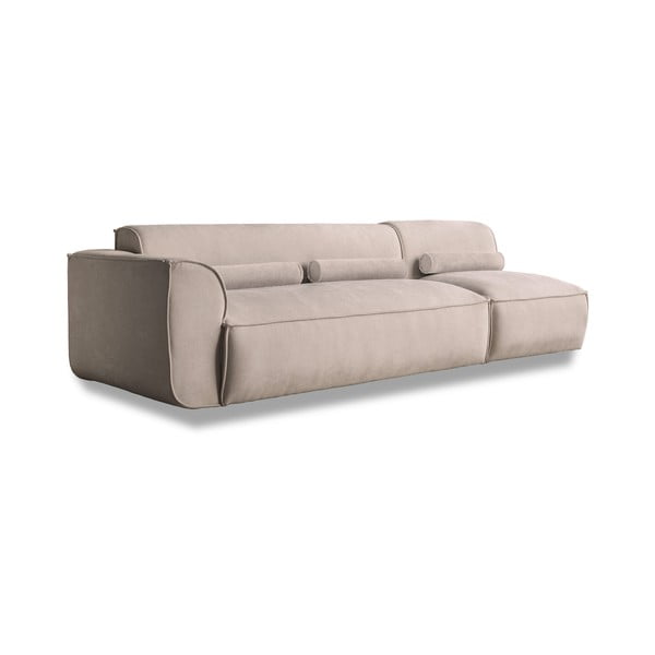Modulinis gultas smėlio spalvos (su kairiuoju kampu) Flex Felix – Miuform