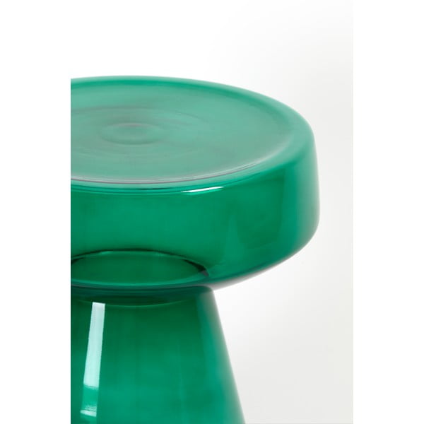 Iš stiklo apvalios formos šoninis stalas ø 37 cm Dakwa – Light & Living-image-2