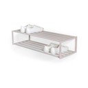 Taupe spalvos iš plieno pakabinama spintelė batams 78x20,5x30,5 cm School – Spinder Design