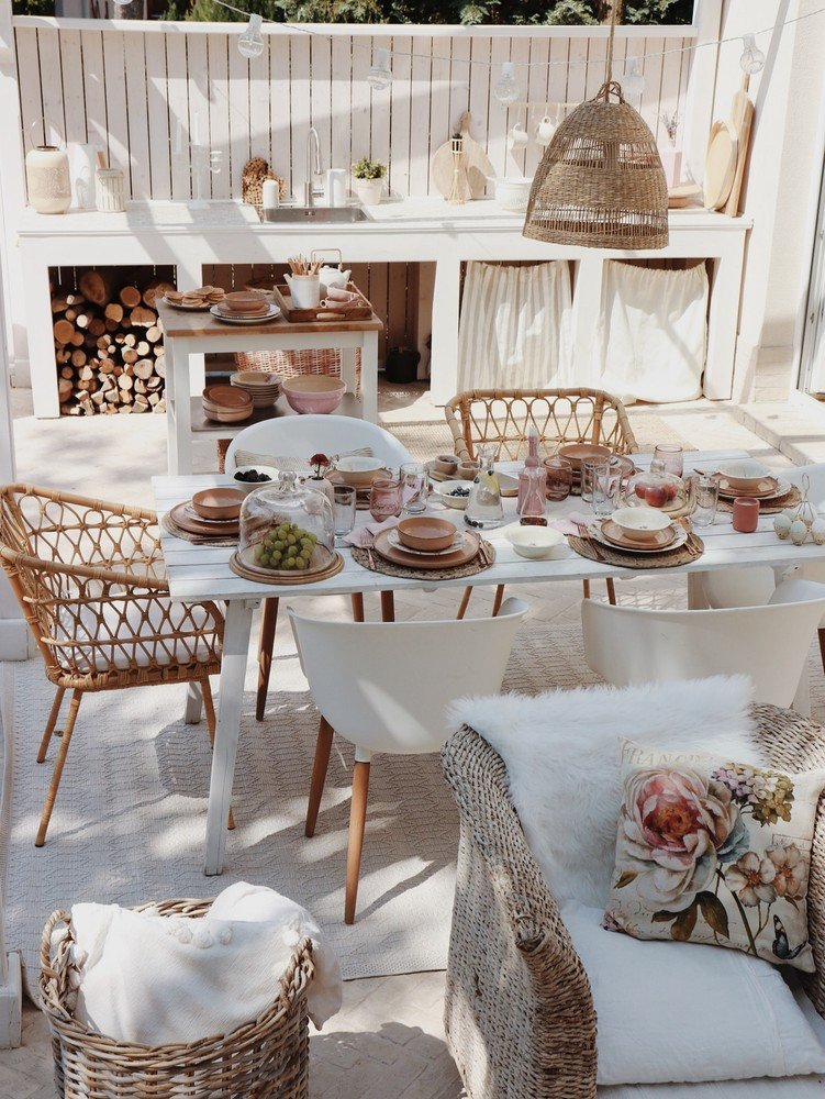 Įkvėpimas : Valgomasis, Romantiškas stilius