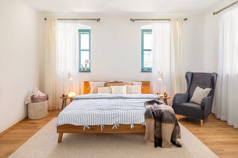 Įkvėpimas : Miegamasis, Sendintas stilius