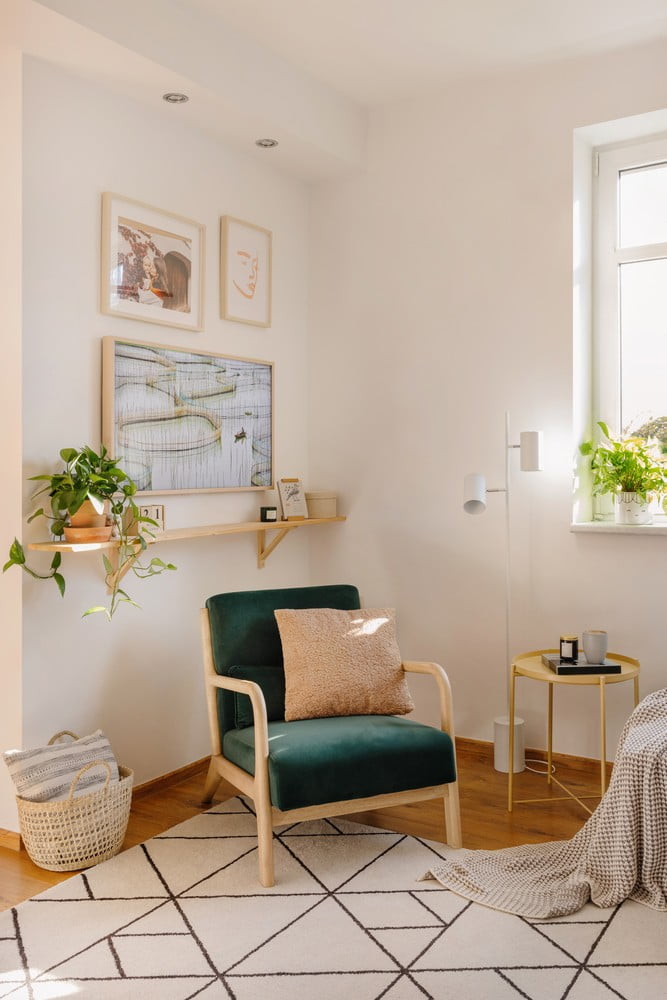 Įkvėpimas : Svetainė, Skandinaviškas stilius, Tekstilė