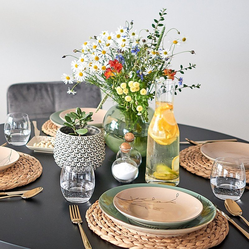 Įkvėpimas : Skandinaviškas stilius, Valgomasis, Pavasaris