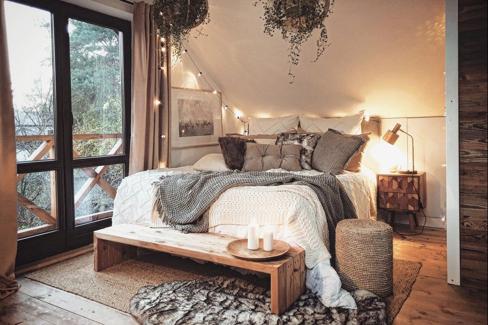 Įkvėpimas : Žiema, Miegamasis