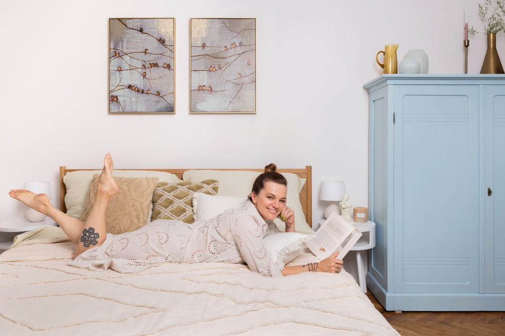 Įkvėpimas : Miegamasis, Bonami interjero transformacijos, Sendintas stilius, Romantiškas stilius