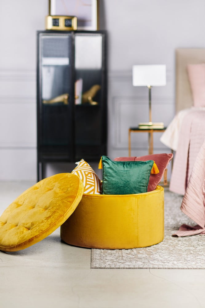 Įkvėpimas : Glamūrinis stilius, Miegamasis