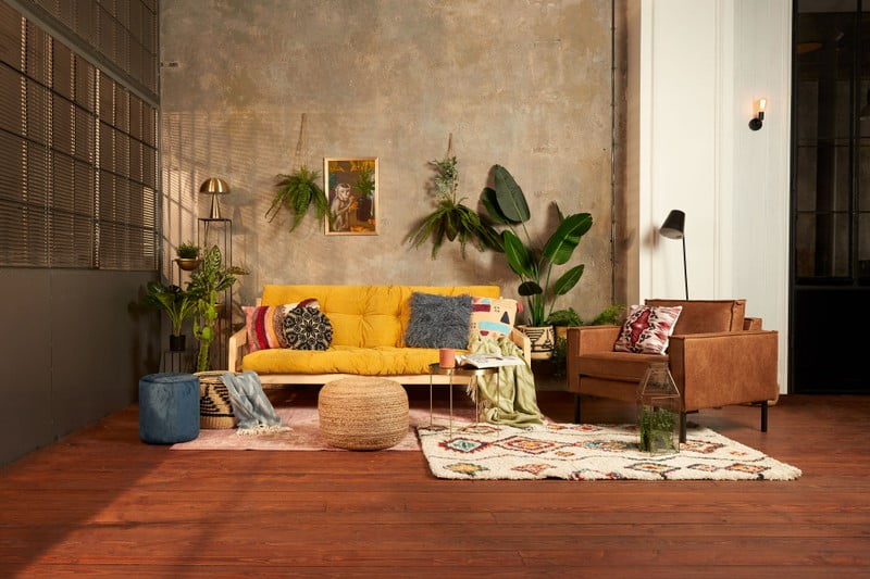 Įkvėpimas : Svetainė, Boho stilius