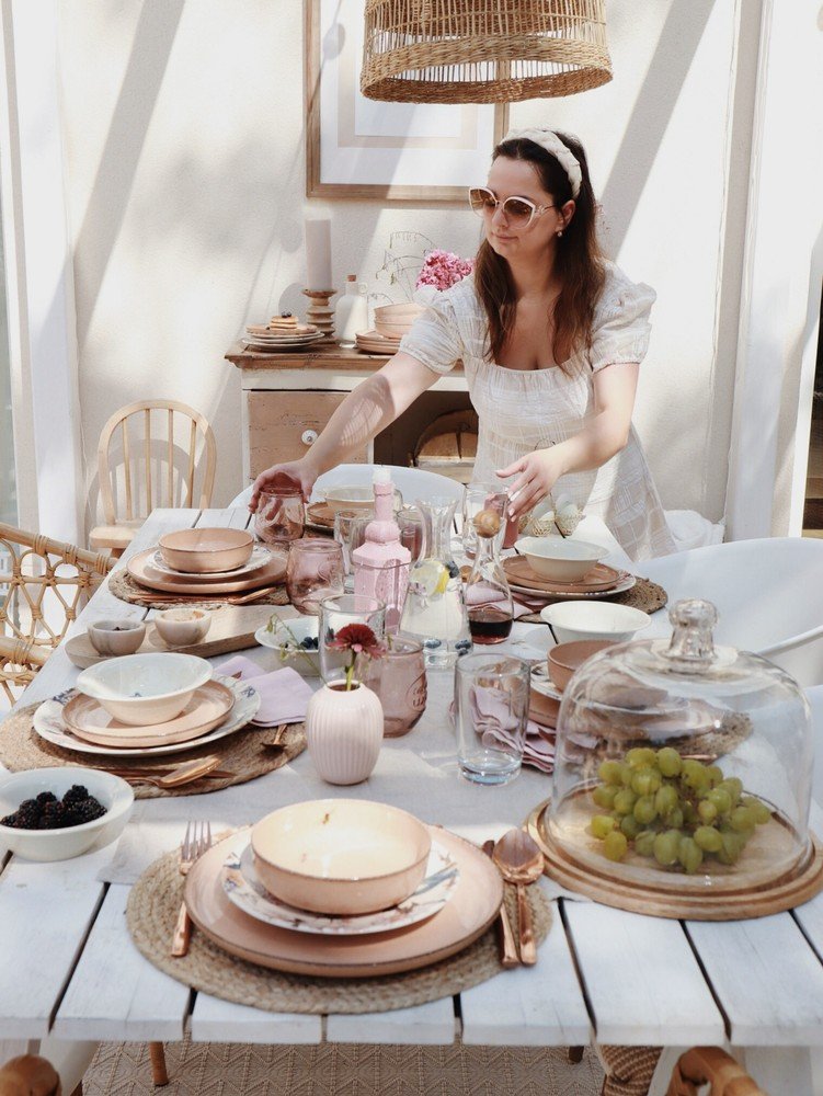 Įkvėpimas : Valgomasis, Romantiškas stilius