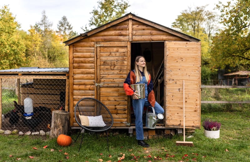 Kaip žiemą laikyti sodo baldus ir kitą įrangą?
